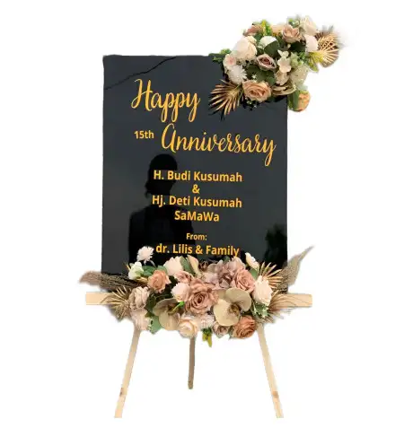 Papan Bunga Akrilik Pondowan